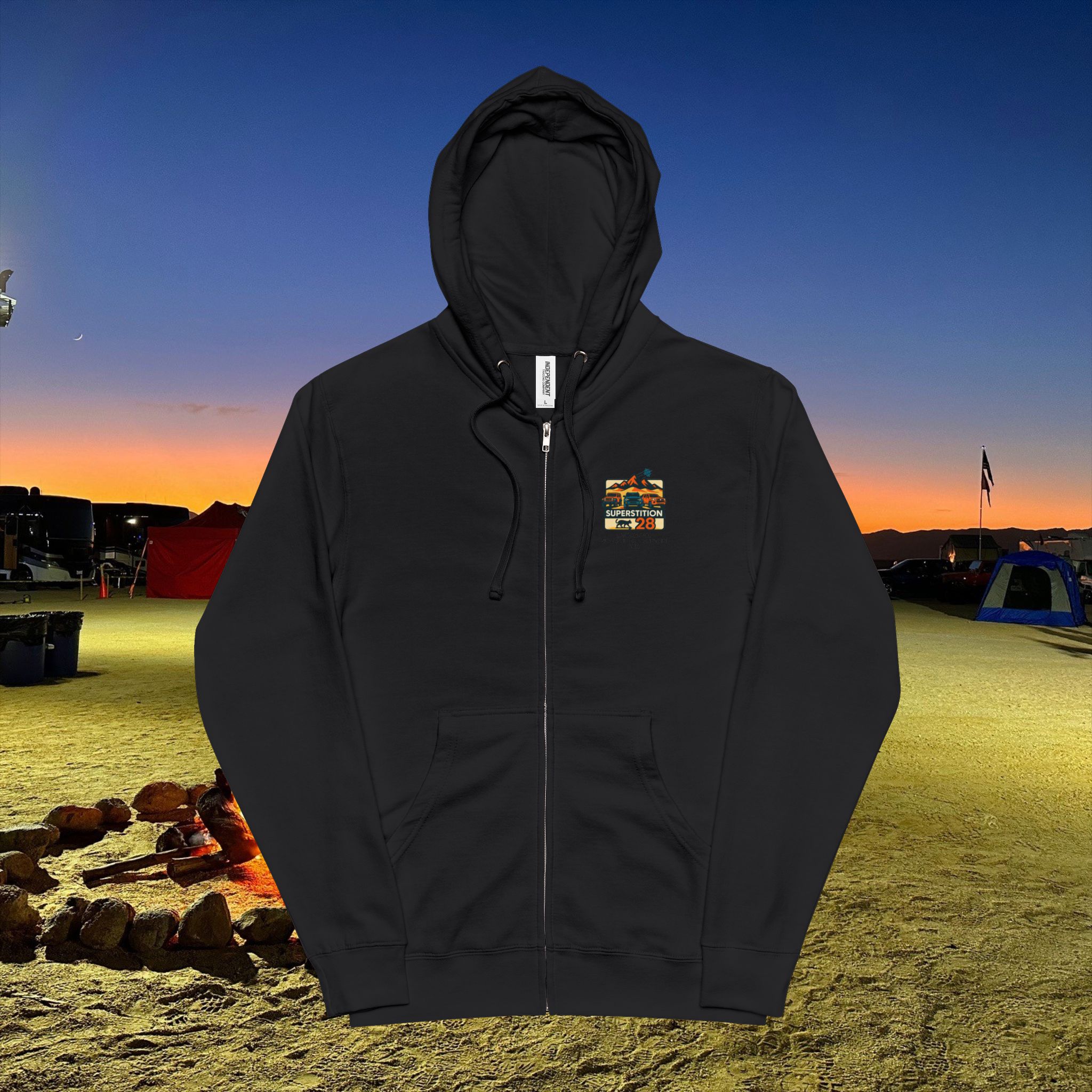 Superstition 28 Event Zip-Up Hoodie - Image 7