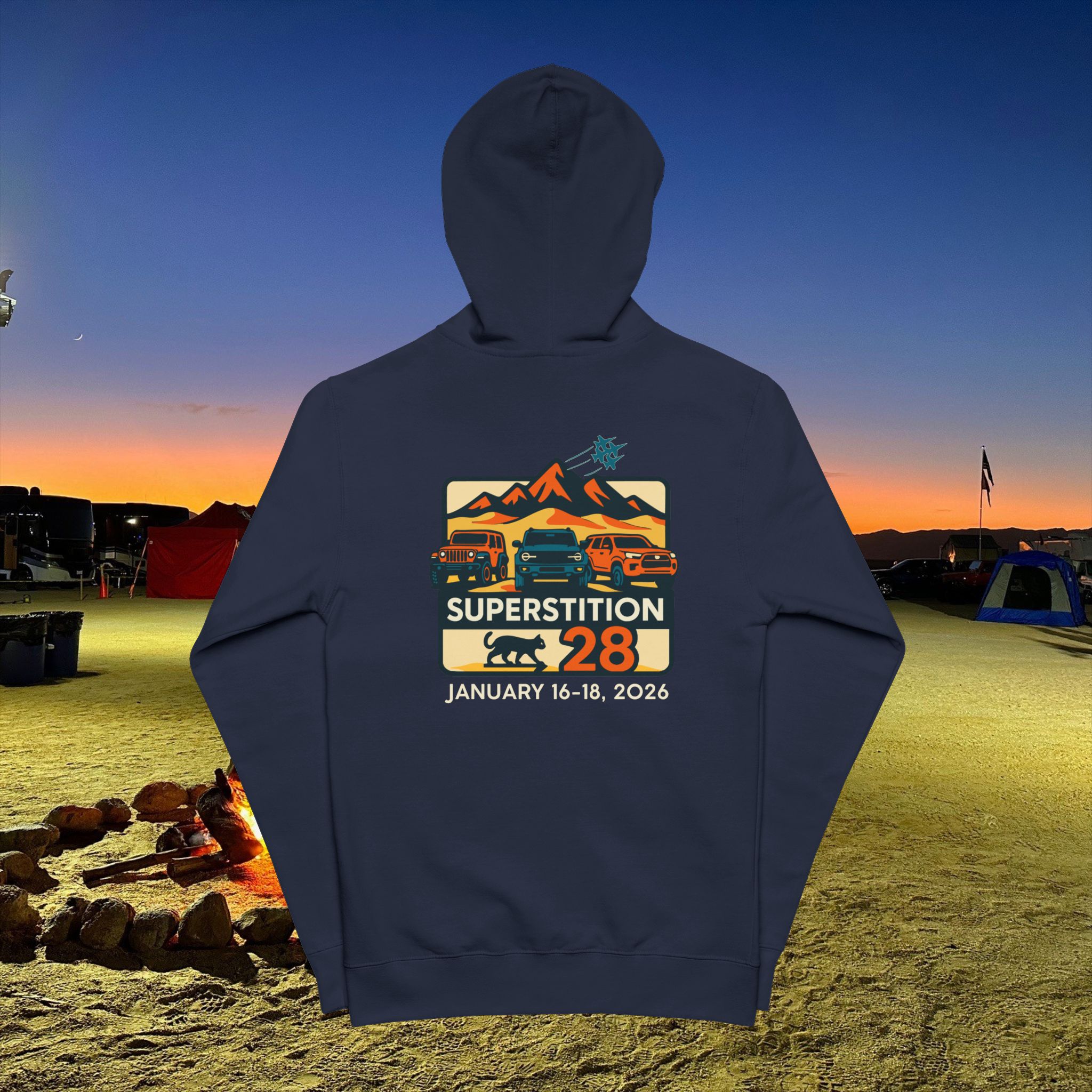 Superstition 28 Event Zip-Up Hoodie - Image 6