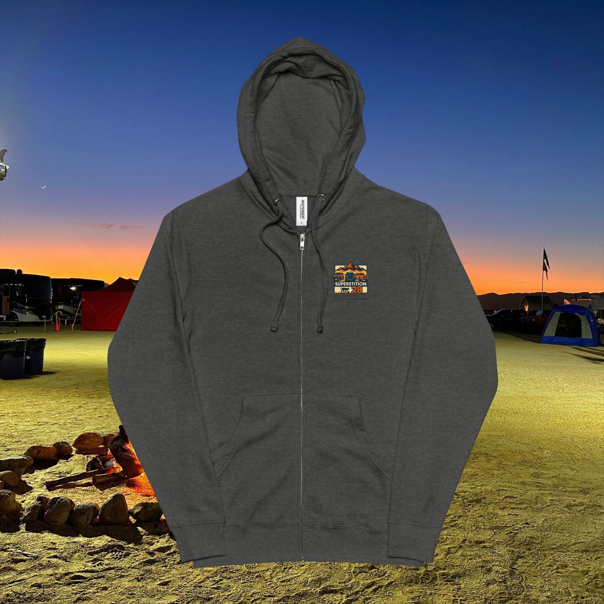 Superstition 28 Event Zip-Up Hoodie - Image 3