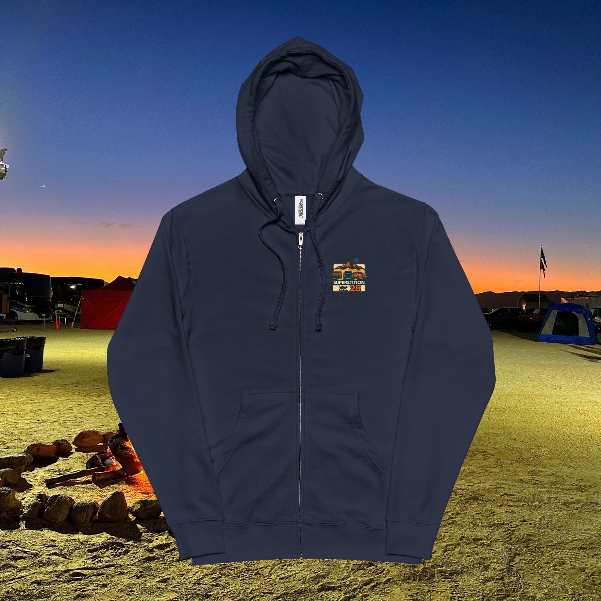 Superstition 28 Event Zip-Up Hoodie - Image 5